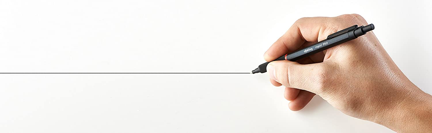 rOtring Rapid Pro Retractable Ballpoint  - Black - Made By Ethereal
