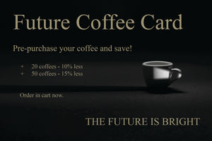 Future Coffee Cards - White Coffees